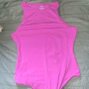 Skims neon orchid bodysuit